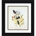 thumbnail image 1 of Ashley, Aaron 12x13 Black Ornate Wood Framed with Double Matting Museum Art Print Titled - Dorifera Veraguensis, 1 of 4