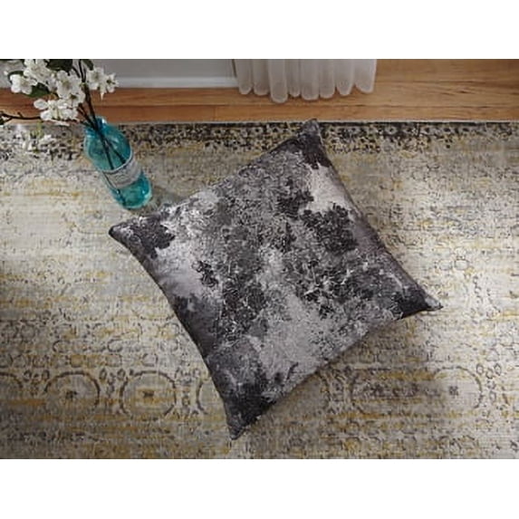 Ashley Adain 20" x 20" Pillow in Silver/Gray Finish A1000464P