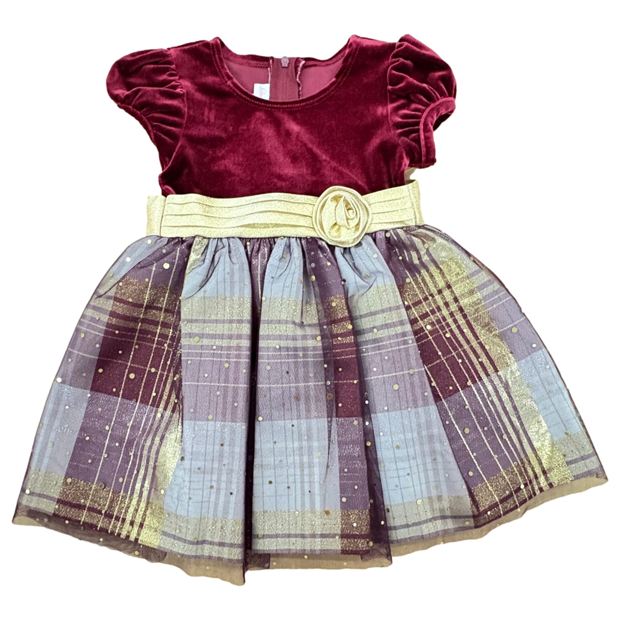 Shop Burgundy Dresses for Baby Girls and Girls with Stylish Options