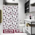 thumbnail image 1 of Gorgeous Home Linen 15-Piece Bathroom Set, Fabric Shower Curtain, 2 Non-Slip Rugs, 1 of 5