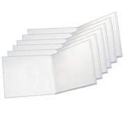Ashley Big Hardcover Blank Book 11" x 8.5" White Pack of 6 ASH10710-6
