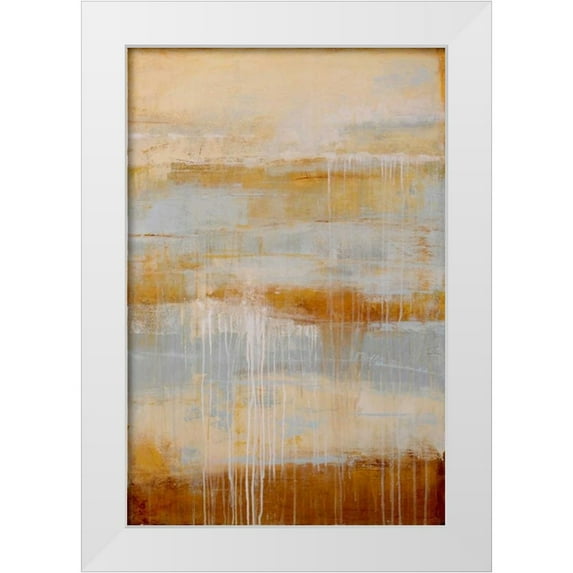 Ashley, Erin 11x14 White Modern Wood Framed Museum Art Print Titled - Ashwood Creek II