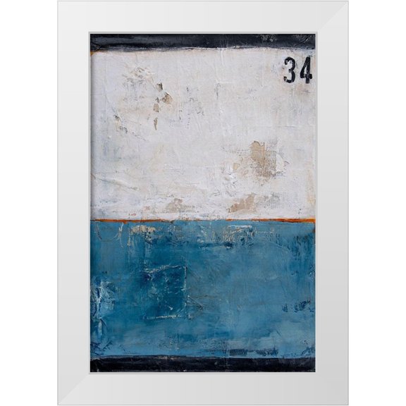 Ashley, Erin 11x14 White Modern Wood Framed Museum Art Print Titled - Take 34