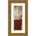 thumbnail image 1 of Ashley, Erin 11x24 Gold Ornate Wood Framed with Double Matting Museum Art Print Titled - Drop Box II, 1 of 4
