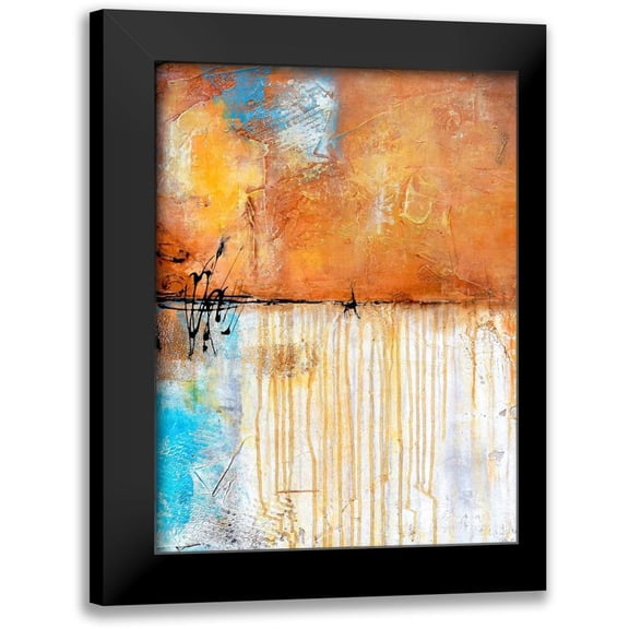 Ashley, Erin 12x14 Black Modern Framed Museum Art Print Titled - November Rain I