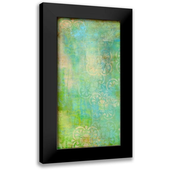 Ashley, Erin 14x24 Black Modern Framed Museum Art Print Titled - Vintage Summer II