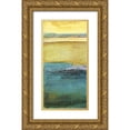 thumbnail image 1 of Ashley, Erin 14x24 Gold Ornate Wood Framed with Double Matting Museum Art Print Titled - Mystic Jewel II, 1 of 4