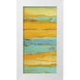 thumbnail image 1 of Ashley, Erin 14x24 White Modern Wood Framed Museum Art Print Titled - Caribbean Sunrise I, 1 of 4