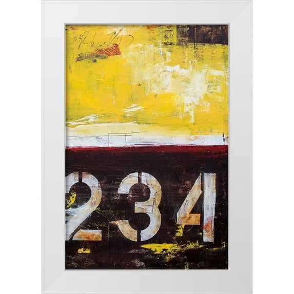 Ashley, Erin 17x24 White Modern Wood Framed Museum Art Print Titled - Junction 234 II