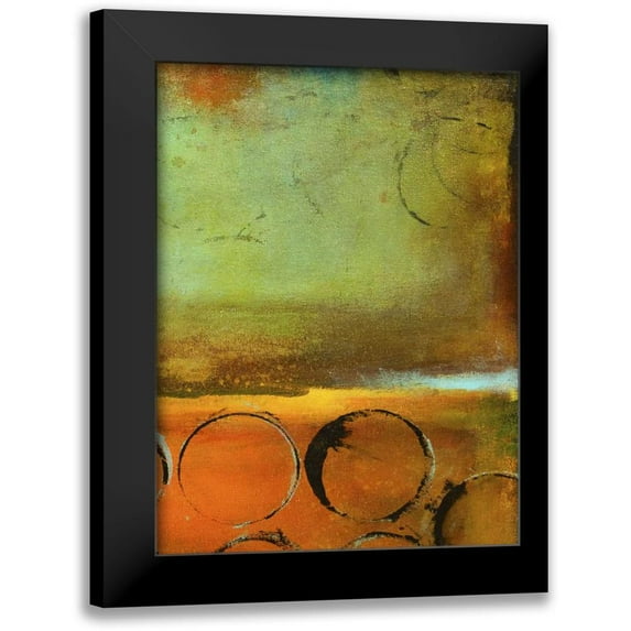 Ashley, Erin 19x24 Black Modern Framed Museum Art Print Titled - Round the Block II