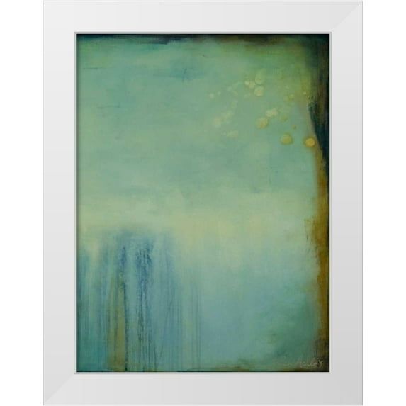 Ashley, Erin 25x32 White Modern Wood Framed Museum Art Print Titled - Whispering Souls II