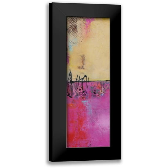Ashley, Erin 7x14 Black Modern Framed Museum Art Print Titled - 2-Up Urban Poetry I