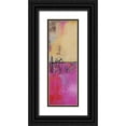 thumbnail image 1 of Ashley, Erin 7x14 Black Ornate Wood Framed with Double Matting Museum Art Print Titled - 2-Up Urban Poetry I, 1 of 4