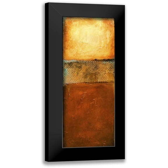 Ashley, Erin 8x14 Black Modern Framed Museum Art Print Titled - Urban Zen I