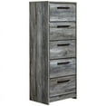 thumbnail image 1 of Ashley Furniture Baystorm 5 Drawer 21"" Chest in Smokey Gray, 1 of 1