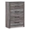 thumbnail image 1 of Ashley Furniture Bronyan 4-Drawer Wood Chest in Rustic Charcoal, 1 of 10