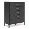 thumbnail image 1 of Ashley Furniture Cadmori Black Chest of Drawers, 1 of 7