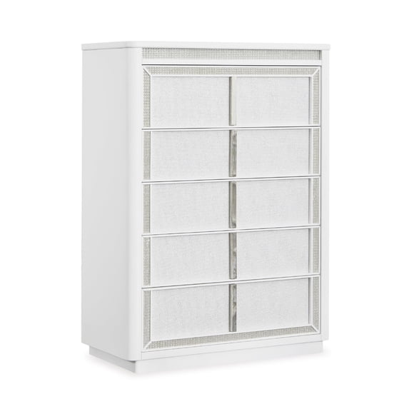 Ashley Furniture Chalanna White Chest of Drawers