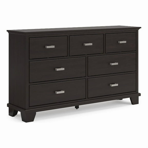 Ashley Furniture Covetown Dark Brown Dresser