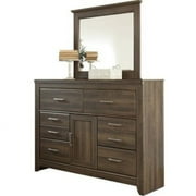 Ashley Furniture Furniture Juararo 6 Drawer Dresser in Mocha