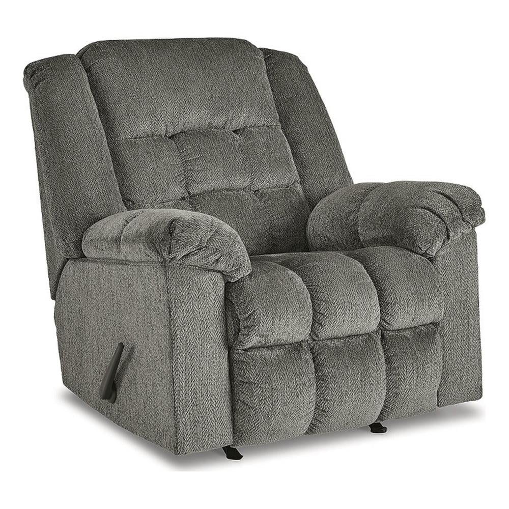 Signature Design by Ashley Kegler Putty Recliner with One-Pull Reclining Motion