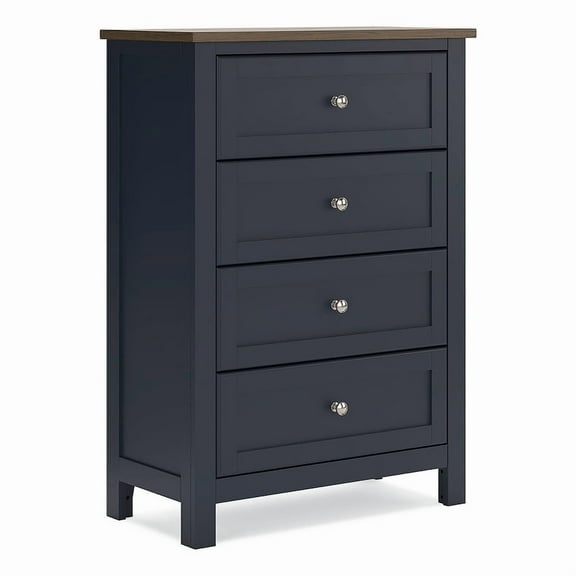 Ashley Furniture Landocken Blue Chest of Drawers