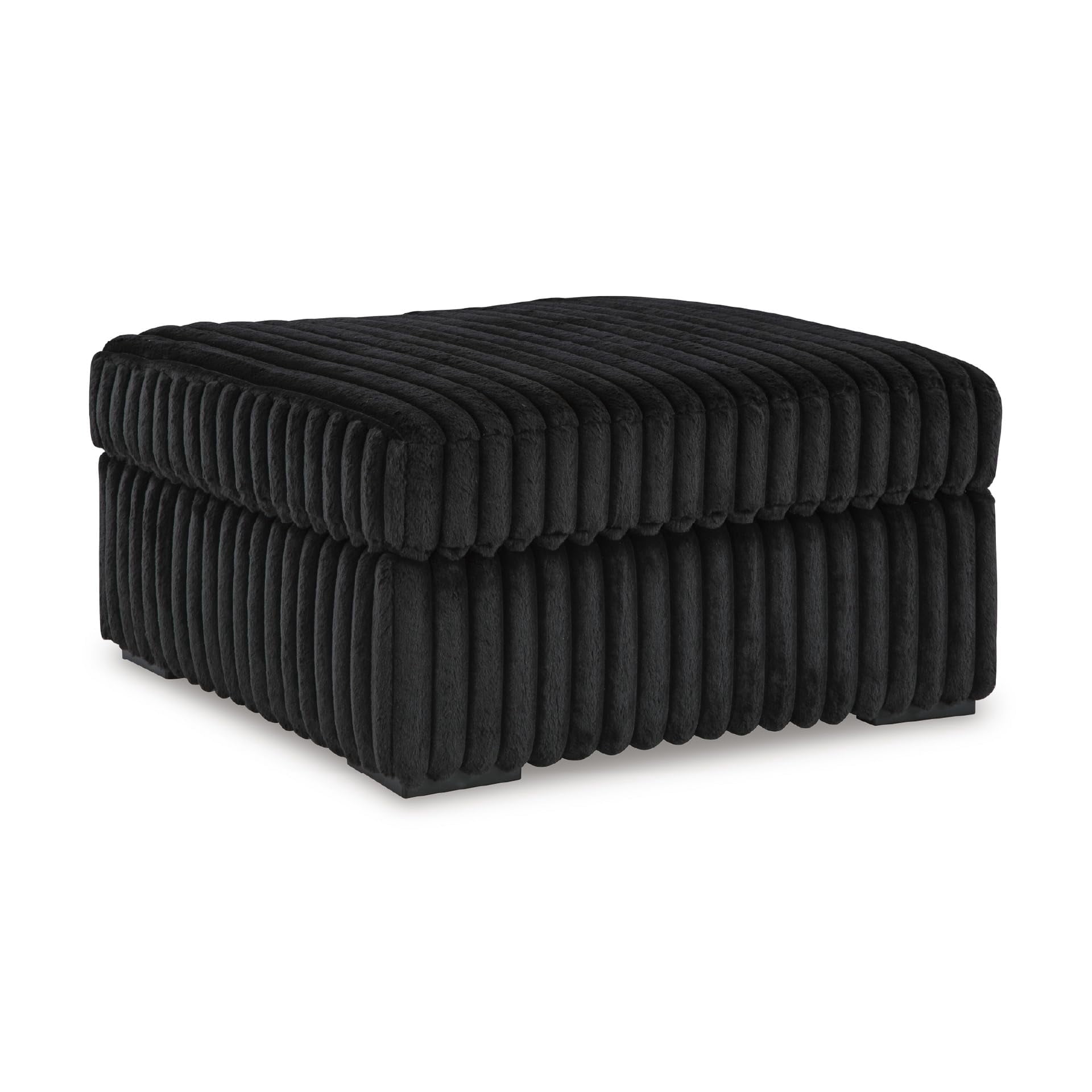 Signature Design by Ashley Midnight-Madness Onyx Oversized Accent Ottoman