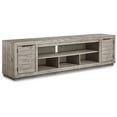 thumbnail image 1 of Ashley Furniture Naydell Wood TV Stand for TVs up to 105" in Light Gray, 1 of 12