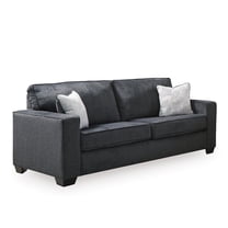Ashley Furniture Polyester Signature Design Altari Sofa with Pillow, Slate