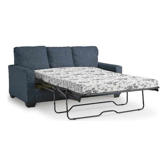 Ashley Furniture Rannis Navy Full Sofa Sleeper