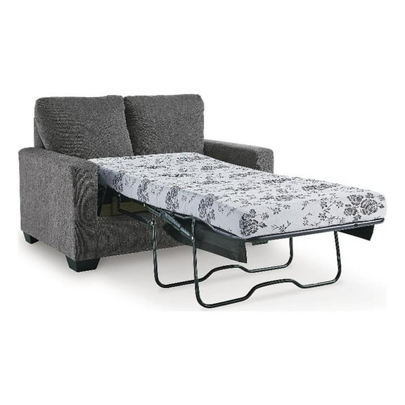 Ashley Furniture Rannis Pewter Twin Sofa Sleeper