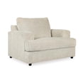 thumbnail image 1 of Ashley Furniture Soletren Oversized Accent Chair with Platform Foundation, Stone, 1 of 14
