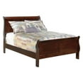 thumbnail image 1 of Ashley Furniture Traditional Sleigh Full Bed, Warm Dark Brown, 1 of 2