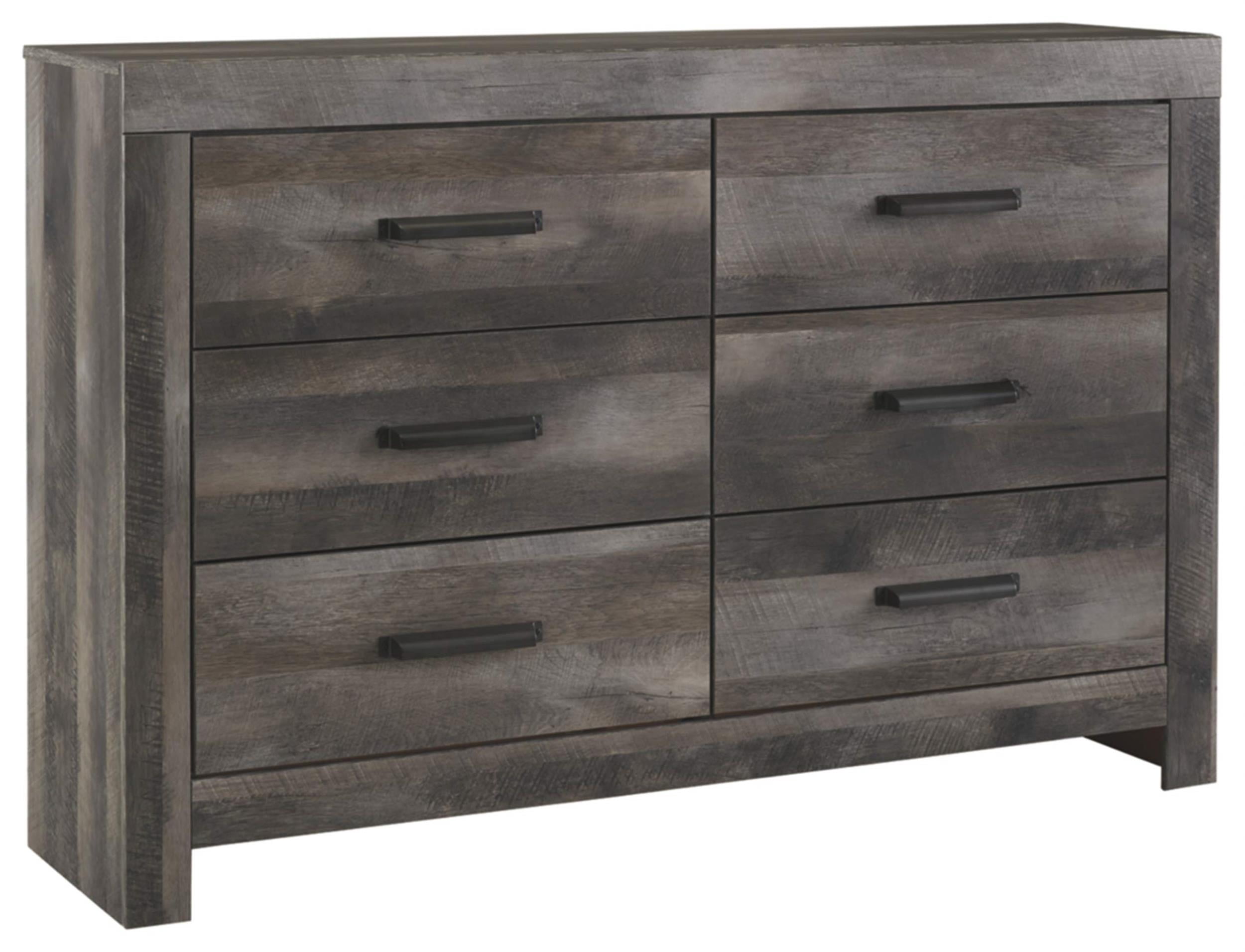 Ashley Furniture Wynnlow 6 Drawer Double Dresser in Gray