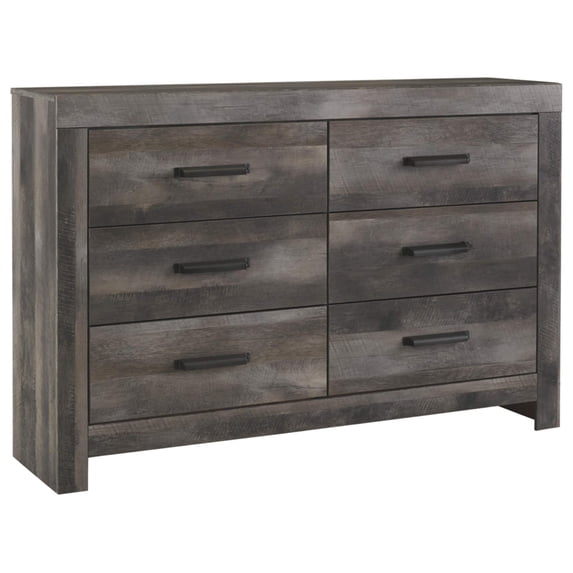 Ashley Furniture Wynnlow 6 Drawer Double Dresser in Gray