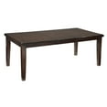 thumbnail image 1 of Ashley Haddigan Rectangular Butterfly Dining Table in Dark Brown, 1 of 2