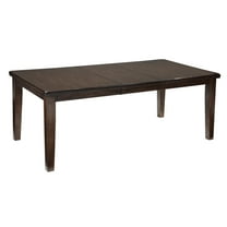 Ashley Haddigan Rectangular Butterfly Dining Table in Dark Brown