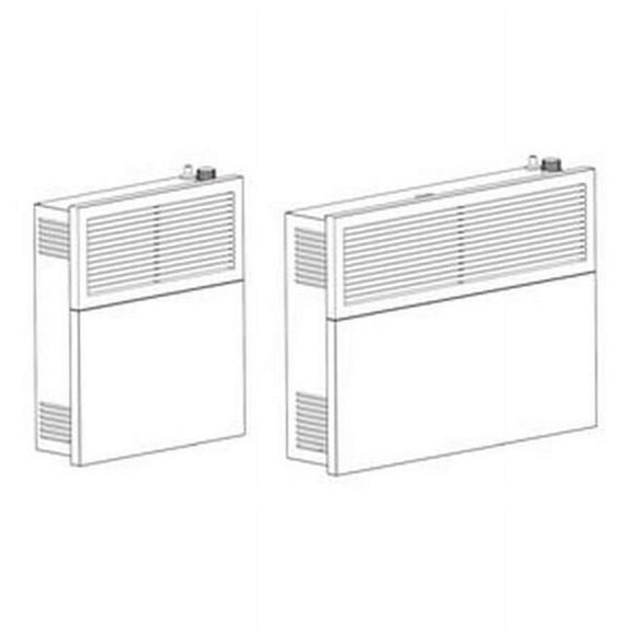 25,000 BTU DV Duel Fuel Wall Heater