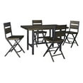 thumbnail image 1 of Ashley Kavara 5 Piece Counter Height Dining Set in Medium Brown, 1 of 2