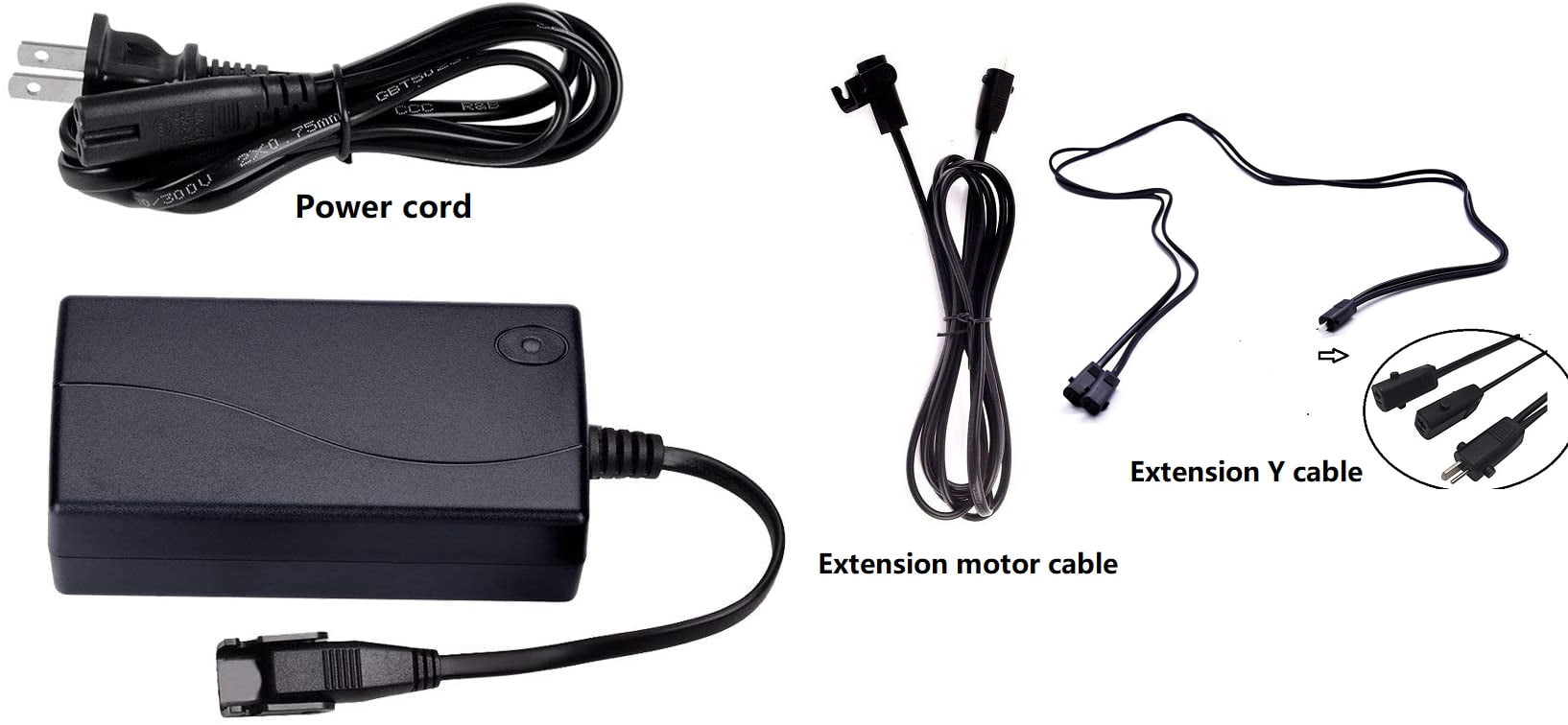 Ashley Lift Chair Power Recliner AC/DC Adapter Power Supply Transformer ...