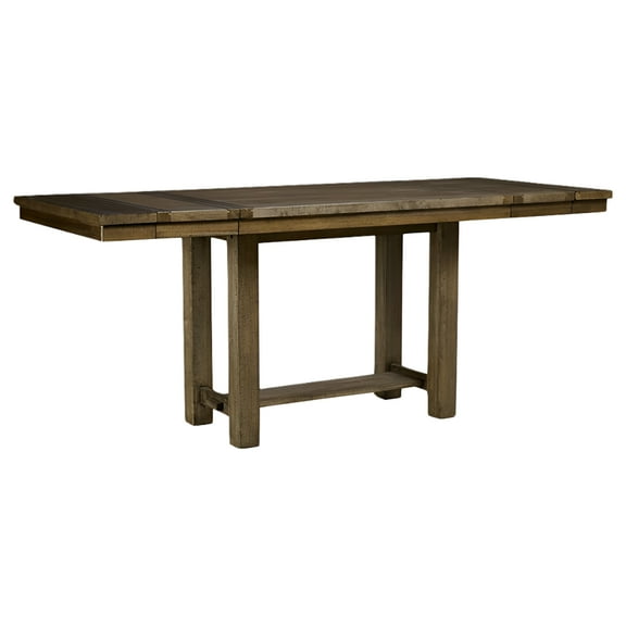 Ashley Moriville Extendable Counter Height Dining Table in Brown