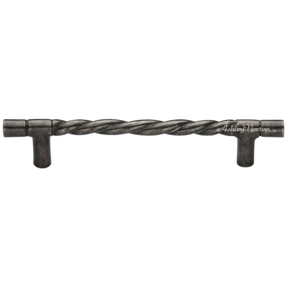 Ashley Norton WM.301 5 1/4 Rope 3-3/4" Center To Center Luxury Solid Bronze Twisted