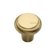 thumbnail image 1 of Ashley Norton Mt3990-032 Solid Brass Newport 1-1/4" Mushroom Cabinet Knob - Brass, 1 of 2