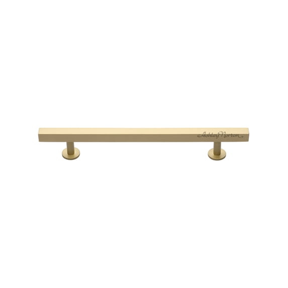 Ashley Norton MT4670-152-MSB Huntington 6" Center To Center Luxury Solid Brass Square