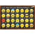 thumbnail image 1 of Ashley Productions ASH91032BN Emoji How You Feeling Smart Poly Chart Dry-Erase Surface - Pack of 10, 1 of 2