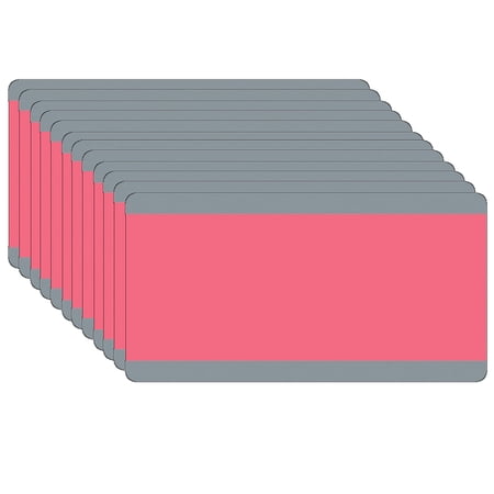 Ashley Productions Big Reading Guide, 3-3/4" x 7-1/4", Rose, Pack of 12