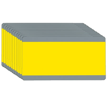 Ashley Productions Big Reading Guide, 3-3/4" x 7-1/4", Yellow, Pack of 12