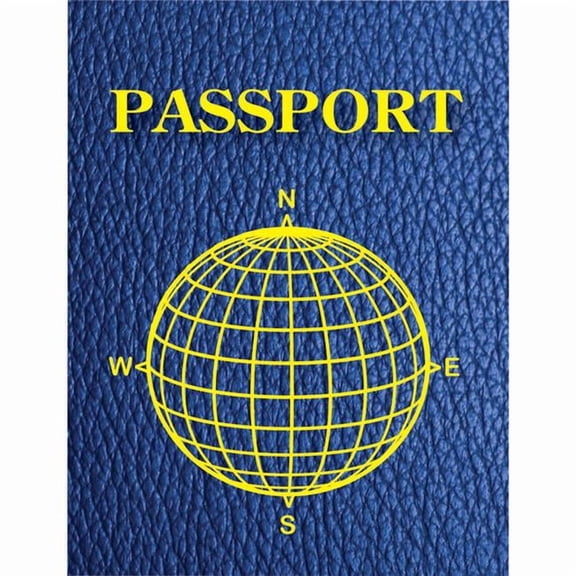 Ashley Productions Blank Passports - 12 Per Pack - Pack of 3
