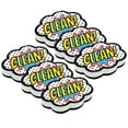 thumbnail image 1 of Ashley Productions Magnetic Whiteboard Eraser, Superhero Clean!, Pack of 6, 1 of 2