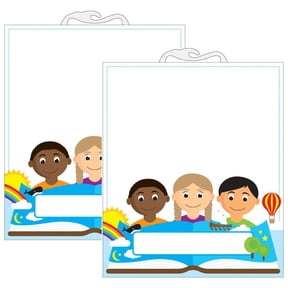 Ashley Productions Multicultural File Buddy Storage Bag, 10.5" x 12.5", 6 Per Pack, 2 Packs